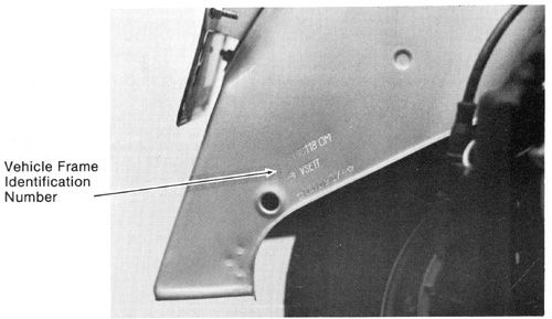 scooter help serial ves frame numbers on 1965